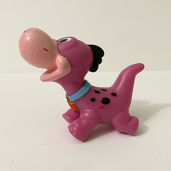 Vintage 1986 Hanna Barbers Flintstones Dino Soft PVC Figure - Picture 4 of 16